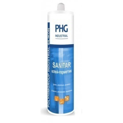 PHG Absolute Sanitar силиконовый санитарный герметик 280мл (Прозрачный)