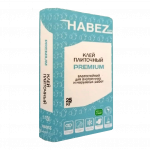 Клей плиточный влагостойкий Habez-Gips "Премиум", 25 кг, Россия