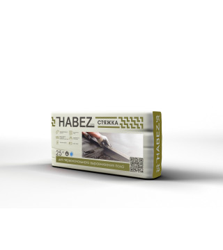 Ровнитель для пола цементный Habez-Gips Стяжка, 25 кг, Россия