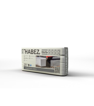 Кладочная смесь для пеногазобетона Habez-Gips НАЛЬ, 25 кг, Россия