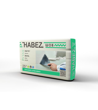 Шпатлевка гипсовая Habez-Gips ШОВ, 30 кг, Россия