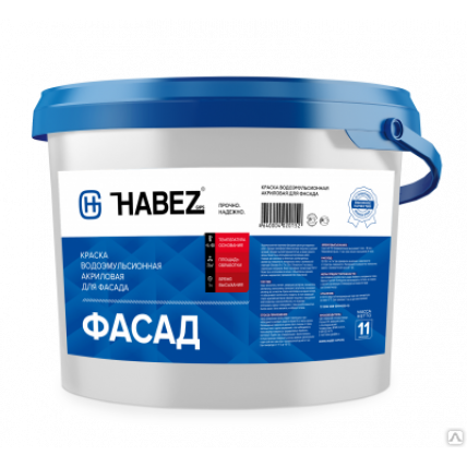 HABEZ-Фасад, акриловая краска для фасада 20 кг