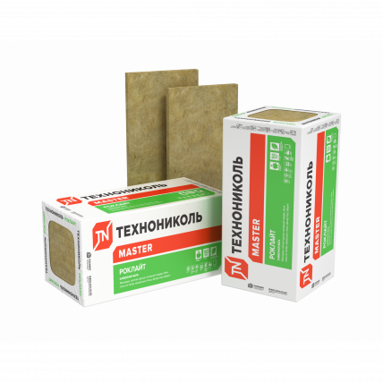 Утеплитель РОКЛАЙТ, 1200х600х100 мм, (6 плит, 4,32 кв.м)