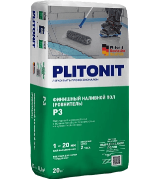 PLITONIT Р3 Финишный наливной пол