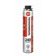 Пена монтажная ТЕХНОНИКОЛЬ 240 PROFESSIONAL огнестойкая