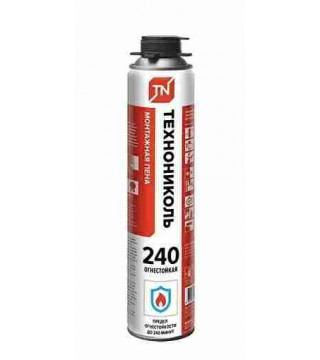 Пена монтажная ТЕХНОНИКОЛЬ 240 PROFESSIONAL огнестойкая