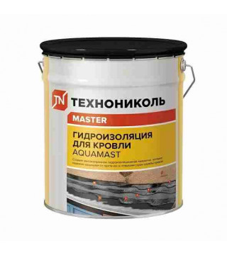 Мастика битумно-резиновая ТЕХНОНИКОЛЬ AquaMast, 18 кг
