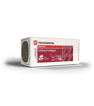 Плита минераловатная ТЕХНОНИКОЛЬ 34 PN Стены и крыши, 1000x610x100 мм, 2,44 м2
