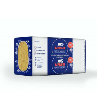 Утеплитель Ursa Geo Теплостандарт плита 100х610х1230