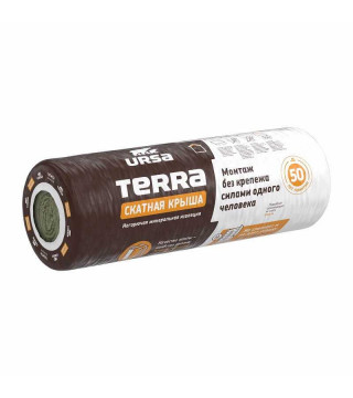 Утеплитель Ursa Terra скатная крыша 150х1200х3900