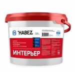 Краска в/э HABEZ "Интерьер" акриловая белая матовая 11 кг